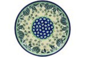 Polmedia Polish Pottery 8-inch Stoneware Plate H2341E Hand Painted from Ceramika Artystyczna in Boleslawiec Poland... N2