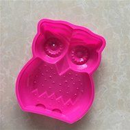 Longzang Large Owl Silicone Mold for Cake Baking Loaf N2