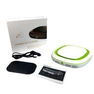 Car Air Purifier CZM Tech Air Cleaner Car Air Freshener Ionic Pro Air Purifier Car Adapter (White) N3