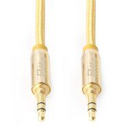 Postta 3.5MM Braided Stereo Audio cable(6 Feet)Dual-shielding Male to Male AUX Cable for car stereos,Smartphones...