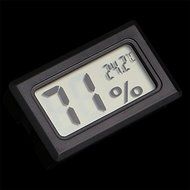 1 X Mini Digital LCD Thermometer Temperature Indoor Humidity Meter Gauge Hygrometer (Black)