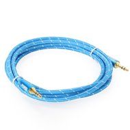 Postta 3.5MM Braided Stereo Audio cable(6 Feet)Dual-shielding Male to Male AUX Cable for car stereos,Smartphones... N3