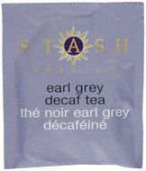 Stash Tea Decaf Earl Grey Black Tea, 10 Count Tea Bags in Foil (Pack of 12) N23