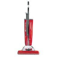 Quick Kleen Wide Track Vacuum with Vibra-Groomer, 16", 18.5 lbs, Red
