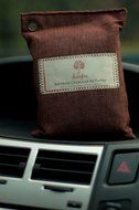 Bamboo Charcoal Air Purifier bags (2 x 8 oz bags). Natural air freshener - non-toxic, effective deodorizer keeps...