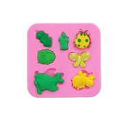 Wocuz WZ1510 Butterfly Bees Shape Silicone Mold for Making Fondant Decoration of the Party Cake N3