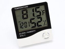 Digital LCD Thermometer Hygrometer Temperature Humidity Meter Alarm Clock Indoor N4
