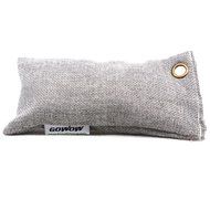 GOWOW Naturally Activated Bamboo Air Purifying Bag, Charcoal Bag (1Large, DarkGrey) N17