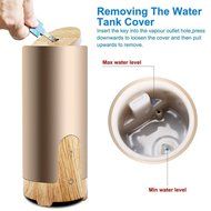 USB Aromatherapy Essential Oil Diffuser - Mini Car Aroma Air Humidifier With Car Charger For Car, Home, Office