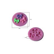 Cutoy 3 Cavity Bowknots Design Silicone Cake Fondant Chocolete Jello Soap Candy Gum Paste Molds Clay Moulds DIY...
