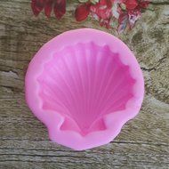Click Down Scallop Shape Design Silicone Mould Cake Decoration Tool Fondant Mold N3