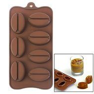 Generic Coffee Bean Shape Silicone DIY Cake / Fondant / Chocolate Paste Mold