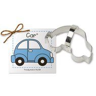 Car Cookie and Fondant Cutter - Ann Clark - 4.8 Inches - US Tin Plated Steel