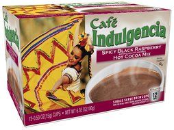 Caf&eacute; Indulgencia Mexican Hot Chocolate, 12 Count (Pack of 6) (Compatible with 2.0 Keurig Brewers) N6