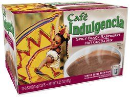 Caf&eacute; Indulgencia Mexican Hot Chocolate, 12 Count (Pack of 6) (Compatible with 2.0 Keurig Brewers) N9