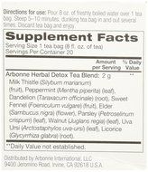 Arbonne Herbal Detox Tea, 20 Count N3