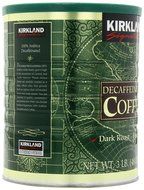Kirkland Signature Dark Rost Fine Grind Decaf Arabica Coffee, 48 Ounce