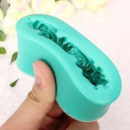 3D Rose Macrame Silicone Cake Mold Fondant Cake Decoration N6
