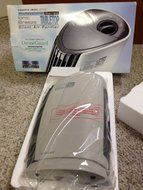 Sharper Image Ionic Breeze Tabletop Quadra Silent Air Purifier SI697