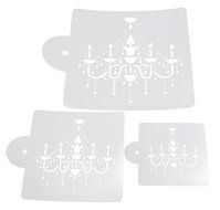 BleuMoo Chandelier Shaped Fondant Cake Mold Cake Spray Flowers Mould Decoration Tool
