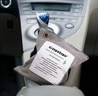 GOWOW Naturally Activated Bamboo Air Purifying Bag, Charcoal Bag (1Large, DarkGrey) N19