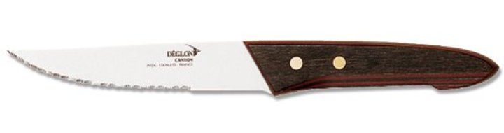 Deglon Canyon Steak Knife with Stamina Handle
