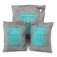 Bamboo Charcoal Natural Deodorizer and Dehumidifier 3pc Bonus Set XL 500g bag + 2x 100g bags Air Purifier Bags...