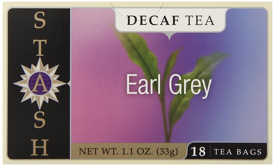 Stash Tea Decaf English Breakfast Tea, 18 Count Tea Bags in Foil (Pack of 6) N3