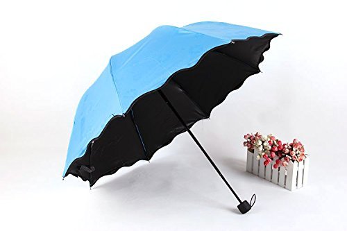 Mother's Day Gift, Elegant Ultralight Windproof Sun Rain Folding Umbrella (Dark Green) N5