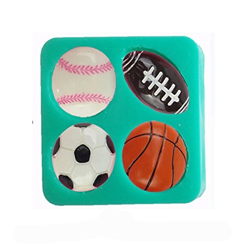 "Balls Shaped Silicone Mold Cake Decoration Fondant Cake 3D Mould" shopping N3
