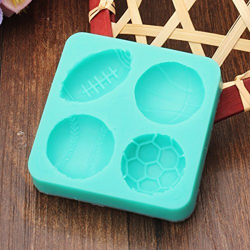 "Balls Shaped Silicone Mold Cake Decoration Fondant Cake 3D Mould" shopping N4