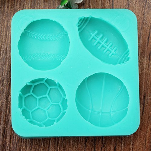 "Balls Shaped Silicone Mold Cake Decoration Fondant Cake 3D Mould" shopping N6