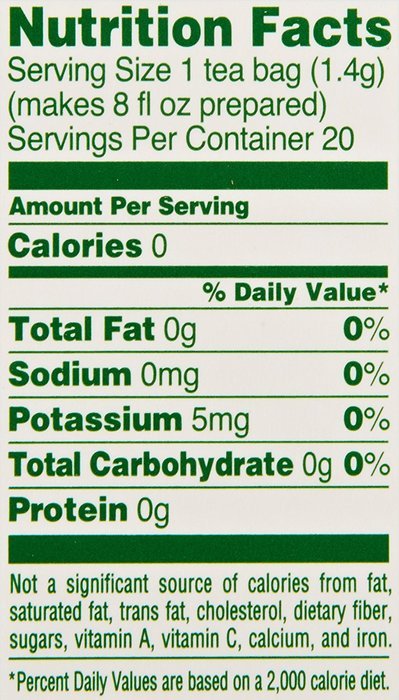 Lipton Green Tea Superfruit, Decaffeinated Blackberry Pomegranate 20 ct N3