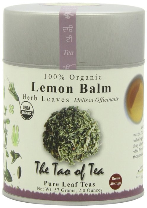 The Tao of Tea, Lemon Balm Herbal Tea, Loose Leaf, 2.0 Ounce Tin