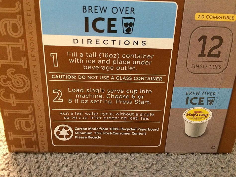 H.E.B. Half & Half Ice Tea and Lemonade single cups