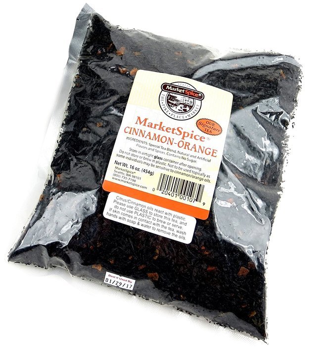 MarketSpice Cinnamon Orange Tea 16 oz(454 g) N5