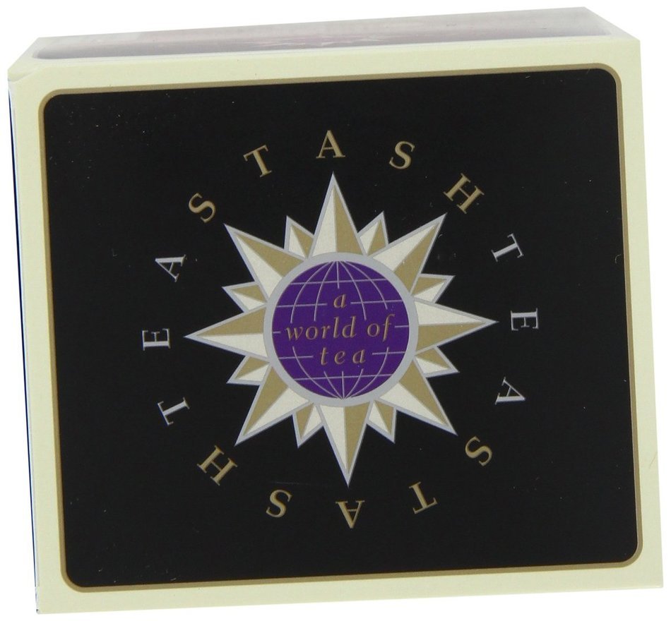 Stash Tea Decaf English Breakfast Tea, 18 Count Tea Bags in Foil (Pack of 6) N11