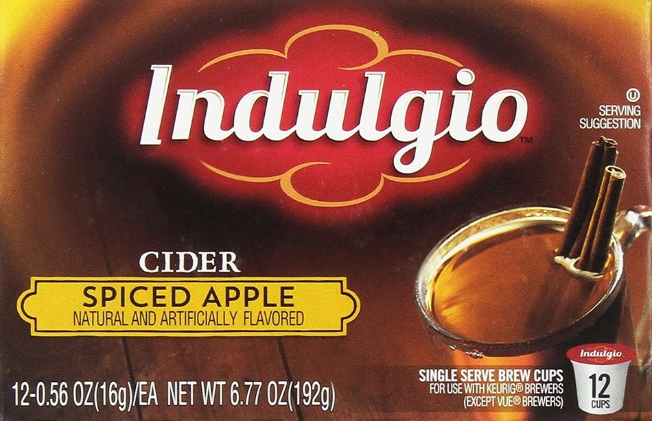 Indulgio Pumpkin Spice Cappuccino Special Edition for Keurig K-Cup Brewers, 12 Count (Pack of 6) N2