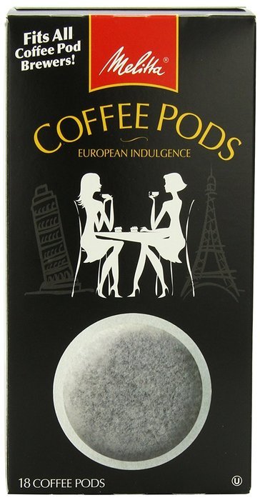 Melitta Coffee Pods, Buzzworthy, Dark Roast, 18-Count (Pack of 4) N26