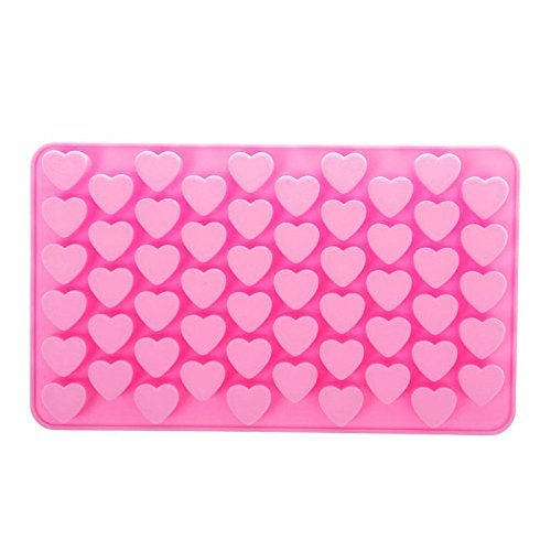 Silicone DIY 55 Mini Heart Shape Baking Mould Chocolate Mold Cake ...