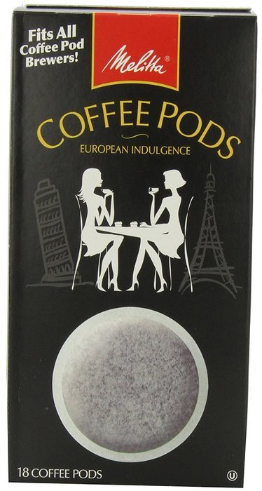 Melitta Coffee Pods, Buzzworthy, Dark Roast, 18-Count (Pack of 4) N32