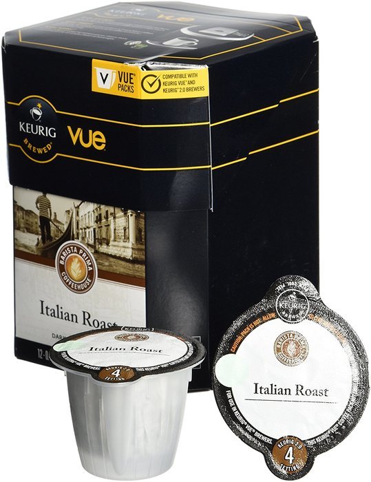 Barista Prima Italian Roast Coffee Keurig Vue Portion Pack, 24 count N5