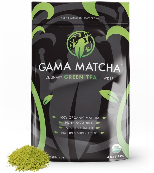 Matcha Green Tea Powder USDA 100% Organic Stone Ground (4 oz / 22 Servings) SUPER FOOD for Smoothies, Lattes &... N2