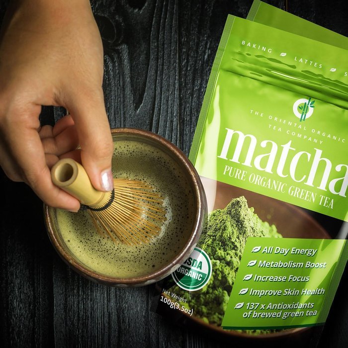 The Oriental Organic Matcha Green Tea Powder, 3.5 oz N4
