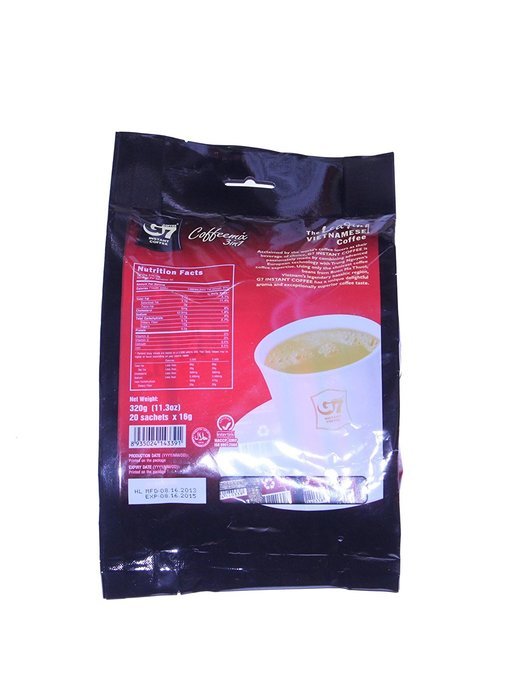 G7 Instant Coffee 3-in-1, 20 Servings (320g)