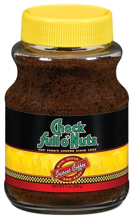 Chock full o'Nuts Coffee Regular Instant Coffee, 7 Ounce