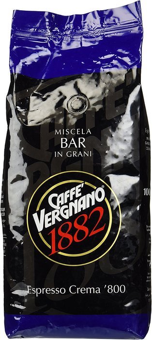 Caffe Vergnano 1882 Espresso Crema '800 Beans - 2.2 lb