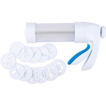 Comfort Grip" Ergonomic Cookie Press White2104-4011 by Wilton