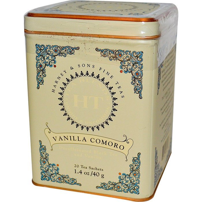 Harney & Sons Fine Teas Vanilla Comoro Tin - 20ct Sachets