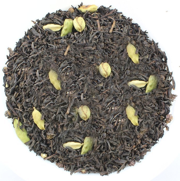 Vanilla Chai Tea, Loose Leaf Peppered Vanilla Chai W/ Real Ground Vanilla, 16oz Bag Makes 170+ Cups N4